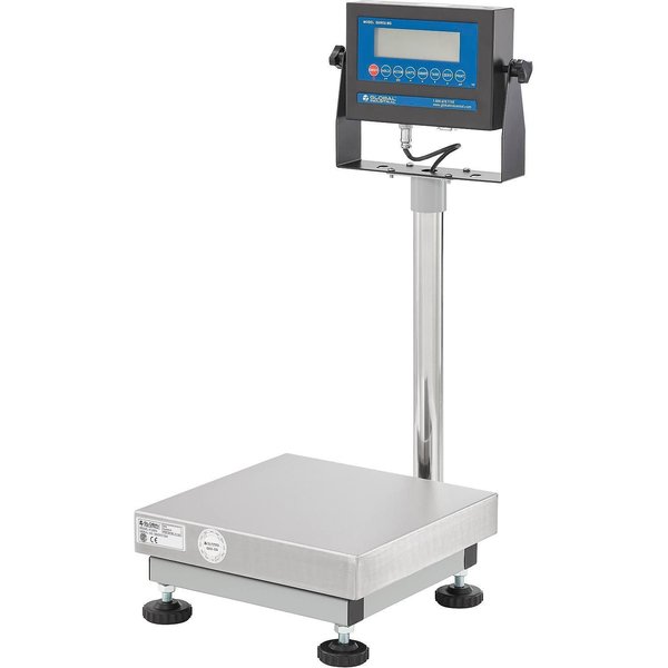 Global Industrial NTEP Bench Scale with LCD Display, 100 lb x 0.2 lb 412663